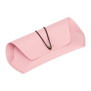 Unique Bargains Elastic PCV Classic Eyeglasses Case 7.09"x3.35"x0.71" - 1 of 4