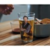 Silver Buffalo Seinfeld 16-Ounce Pint Glasses | Set of 4 | Jerry, George, Elaine, Kramer - 4 of 4