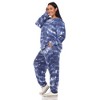 Plus Size 2 Piece Lounge Set - White Mark - 3 of 4