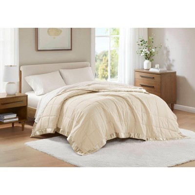 Soft Cozy Throw Blanket for All Seasons, Lightweight 100% Polyester Microfiber Bed Blanket