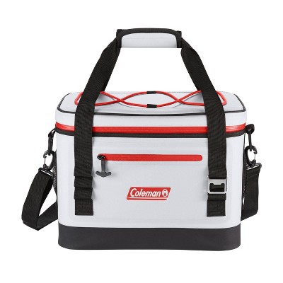 white coleman cooler