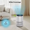 JIONJOY H13 HEPA Air Purifier Pro - 1200 sq ft Coverage, 99.97% Allergen Removal with PM2.5 Sensor, Ultra Quiet for Bedroom & Large Rooms - 3 of 4