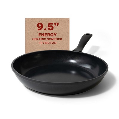Alva Energy 9.5" Black Aluminum Nonstick Frying Pan