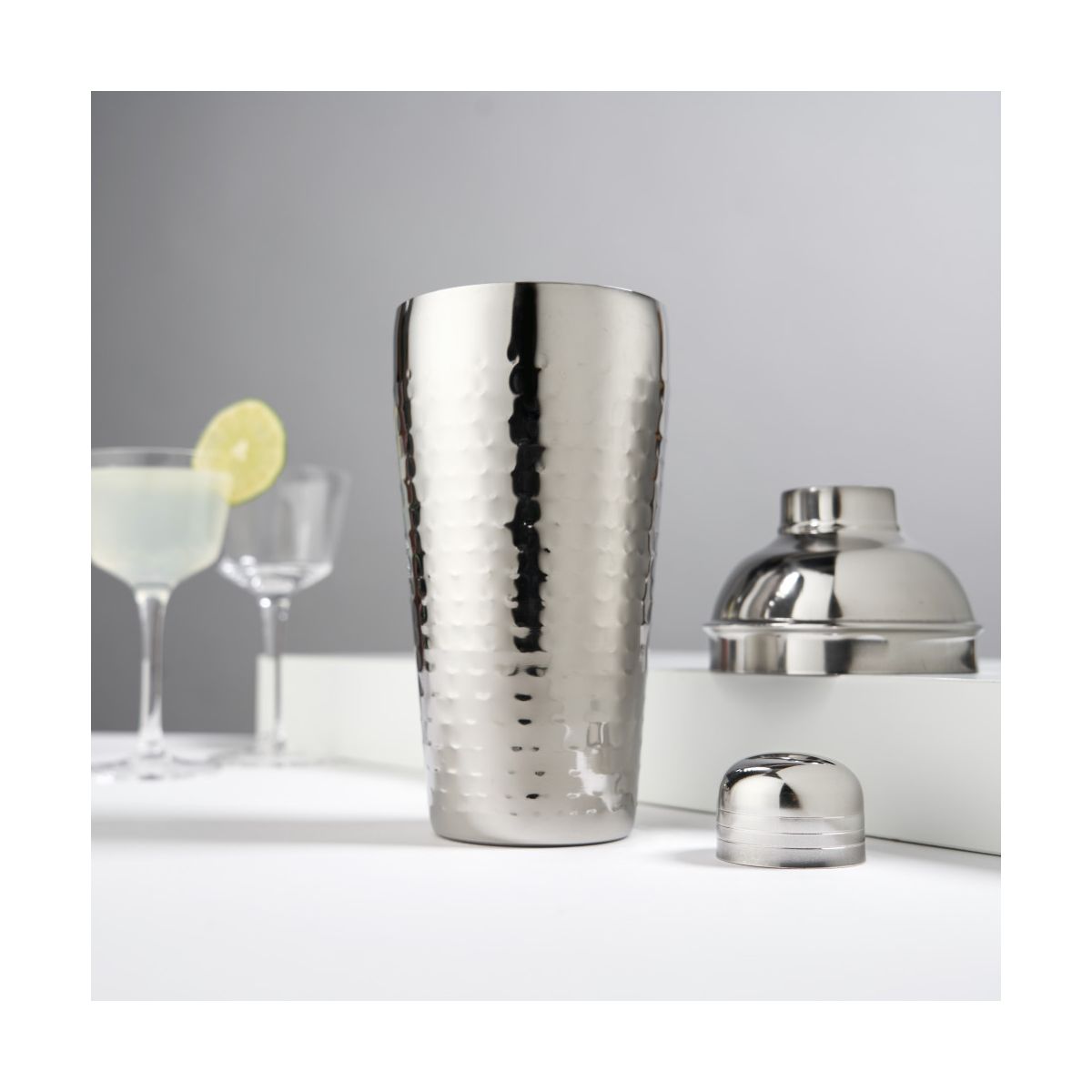 Viski Admiral Cocktail Shaker - Stainless Steel - thumbnail 5