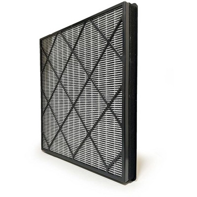 Nispira HE400 True HEPA Filter Replacement with Activated Carbon Infused Advanced Odor Lock For Shark Air Purifier 4 Fan HE401 HE402 HE405, 1 Pack