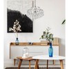 Elegant Lighting Savannah 14 inch pendant in chrome - 2 of 4