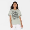 Women's The Beatles Short Sleeve Graphic T-Shirt - Green - 2 of 3