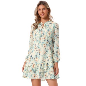 summer dress with sheer sleeves Womens Semi Sheer Chiffon Ruffle Dress with Outer Cape, Poncho Sleeve  Flowy Mini Dress, Loose Fit Elegant Summer Dress