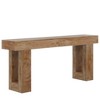 Kumasinova 63" Modern Console Table,Entryway Table with Wood Fame & Legs,Sofa Table for Entryway,Living Room,Hallway - 2 of 4
