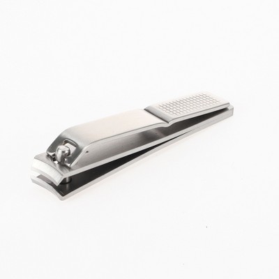 Unique Bargains Portable Curved Fish Scale Pattern Nail Clippers 1 Pc