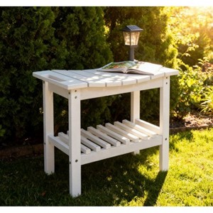 ORRD Storage Bench with Handle, Waterproof Shower Stool & Entryway Seat, Non-Slip Pads for Indoor Outdoor Use - 1 of 4