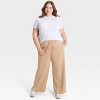 Women's Airy Sleek Wide Leg Sweatpants - All In Motion™ - 3 of 3