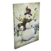 Northlight LED Lighted Snowman and Bird Friends Christmas Canvas Wall Art 15.75" x 11.75" - 4 of 4