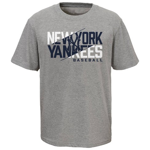 MLB New York Yankees Boys' Poly T-Shirt - XL