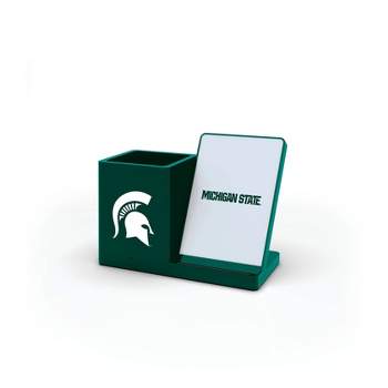 NCAA Michigan State Spartans Wireless Charging Pen Holder