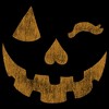 Men's Lost Gods Halloween Jack-o'-Lantern Wink Pull Over Hoodie - 2 of 4