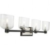 Artcraft Lighting Lyndon 4 - Light Vanity in  Black/Brushed Nickel - 3 of 4