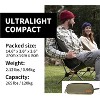 Naturehike Ultralight Camping Chair, Portable Backpacking Chair with Storage Bag & Anti-Sinking Feet, Lightweight Compact Collapsible Camp Chair - 3 of 4