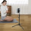 Artloge Universal Floor Tablet Mount Adjustable Height Phone Holder Portable PC Camera Tripod Stand for 4.5-12.9" iPad iPhone - 2 of 4
