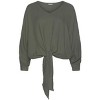 Women's Tie Front V-Neck Blouse Shirt - LASCANA - 2 of 4