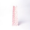 Wine Bag with Foil Stars Gold/Red/Pink - Spritz™: Christmas Wine Bottle Gift Bag, Multicolor, Tall Paper Design - 2 of 3