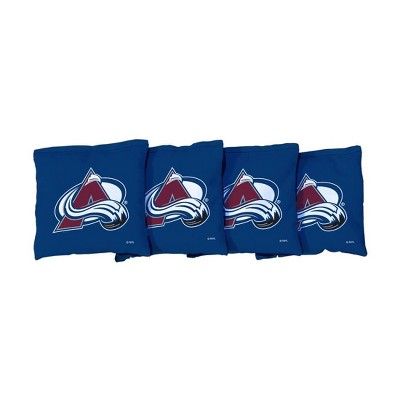 NHL Colorado Avalanche Corn-Filled Cornhole Bags Blue - 4pk