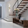 LLHZSY Modern Spiral Design LED Bathroom Vanity Light Dimmable Wall Light - 31 1/2 Inch - Gold - 4 of 4