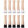Memoi Women's 10 Pair Pack High Cut Sneaker Liners - 2 of 4