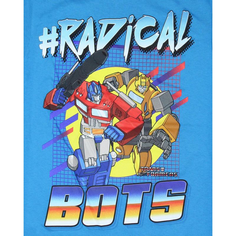 Transformers Men's #Radical Bots More Then Meets The Eye Graphic T-Shirt, 3 of 6