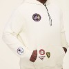 Adult Patchwork Hooded Pullover Sweatshirt - Woolrich x Target Cream - 4 of 4