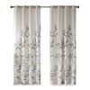 MAYEERTY Modern Fashionable and Practical Burnout Printed Curtain Panel(Only 1 Pc Panel) - 2 of 4