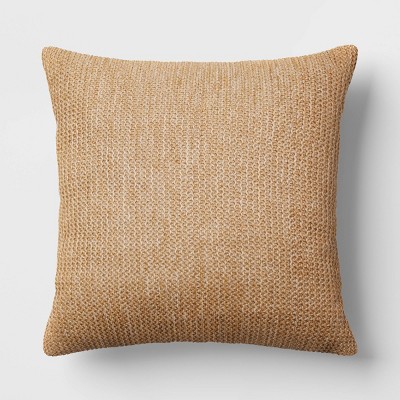 Textural Knit Outdoor Throw Pillow - Threshold™