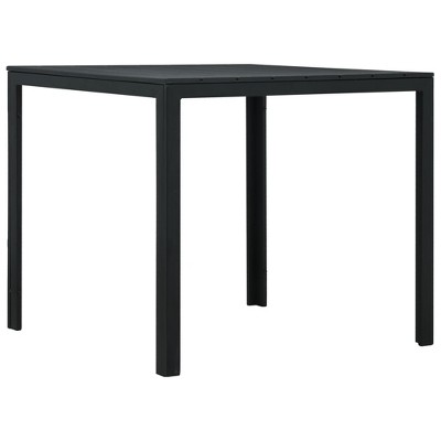 vidaXL Coffee Table Black 30.7
