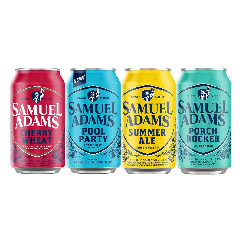 Samuel Adams Sips of Summer Seasonal Variety Pack - 12pk/12 fl oz Cans, 3 of 7