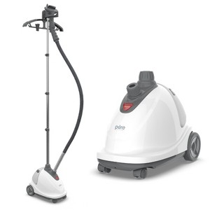 Pure Enrichment PureSteam XL Standing Steamer with Garment Hanger for 1 Hour of Continuous Steaming - White: Clothes Steamer, 1500W - 1 of 4