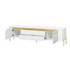 NicBex TV Stand for 80 Inch TV with Concealed Handles,TV Entertanment Center with 4 Drawers and Cabinets,Modern TV Console Table for Living Room - 4 of 4
