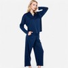 Anna-Kaci Women's Relaxed Fit Pullover and Wide Leg Lounge Pants Set - 4 of 4