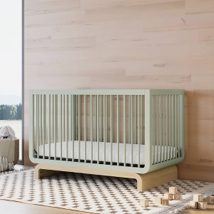 Storkcraft Santorini 5-In-1 Convertible Crib with Toddler Guardrail - 1 of 4
