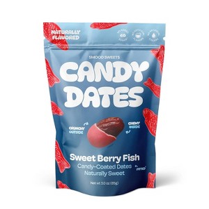 Smood Sweets Sweet Berry Fish Candy Dates - 3oz - 1 of 4