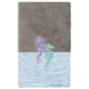 Linum Home Textiles 100% Turkish Cotton SOFIA Embellished Towel Set - 1 of 1