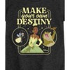 Girls' - Disney Princess - Tiana Make Your Own Destiny Fitted Short Sleeve Graphic T-Shirt - 2 of 4