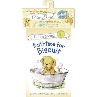 Bathtime for Biscuit - (My First I Can Read) Abridged by  Alyssa Satin Capucilli (Mixed Media Product)