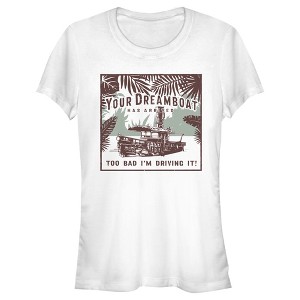 Juniors Womens Jungle Cruise Your Dreamboat Has Arrived T-Shirt - 1 of 4
