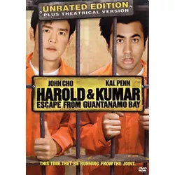Harold and Kumar Escape from Guantanamo Bay (Unrated/Rated) (DVD)