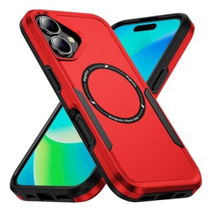 Entronix [Magnetic] Case Compatible with iPhone 16 - Soft-Touch Dual-Layer Sleek Cover - 1 of 4
