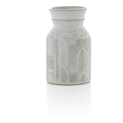  Small White Austin Vase - Shiraleah 