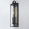 Maxim Lighting Manchester 3 - Light Wall Light in  Black - 3 of 4