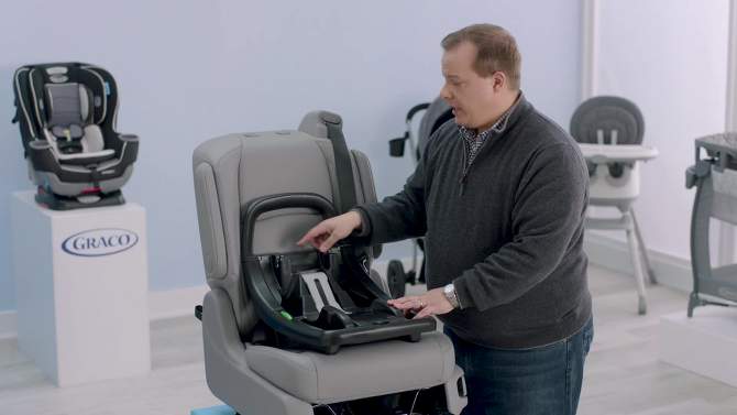 Graco SnugRide SnugFit 35 DLX Infant Car Seat Featuring Safety Surround - Jacks, 2 of 12, play video