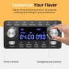 Heynemo Programmable 8 Quart Slow Cooker, 12 in 1 Multi-Cooker Food Warmer with Digital Timer & Temp Control, Stainless Steel - 3 of 4