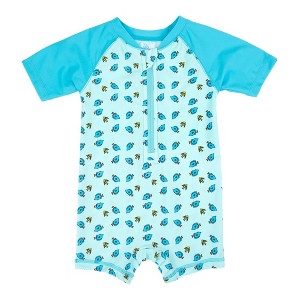 Leveret Baby One Piece Rashguard - UPF 50+ - 1 of 4